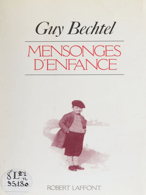 cover image of Mensonges d'enfance
